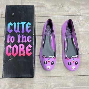 New! With box Iron Fist Unicorni flats! 🦄